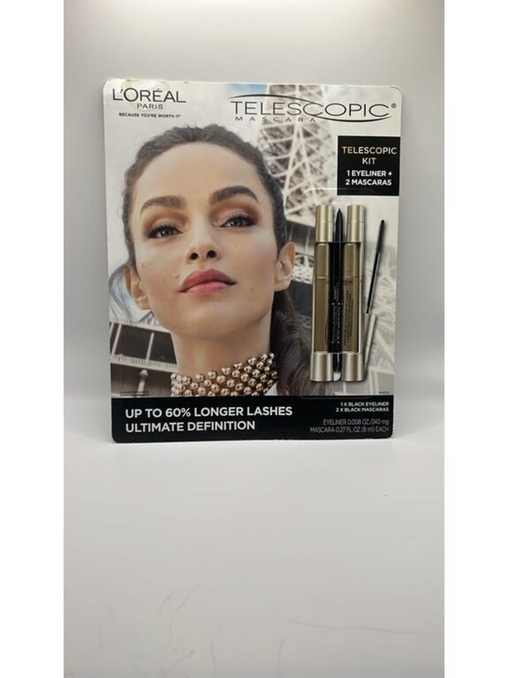 L'Oréal Paris Telescopic Mascara & Eyeliner Kit – Black